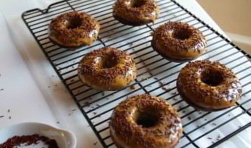 пончики на сгущенке