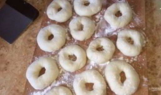 пончики на закваске