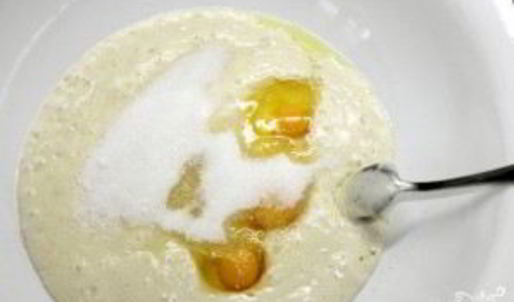 пончики с чесноком