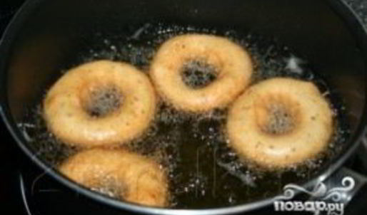 пончики с чесноком