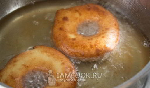 пончики с шоколадом