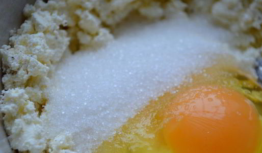 пончики с творогом