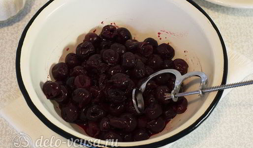 пончики с вишней