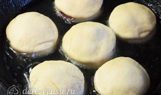 пончики с вишней