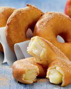 Пончики с яблочной начинкой