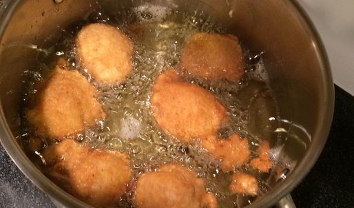 пончики-шарики с корицей