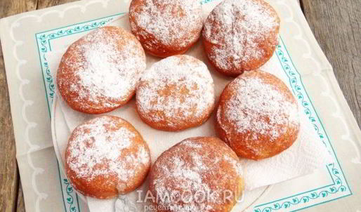 постные пончики