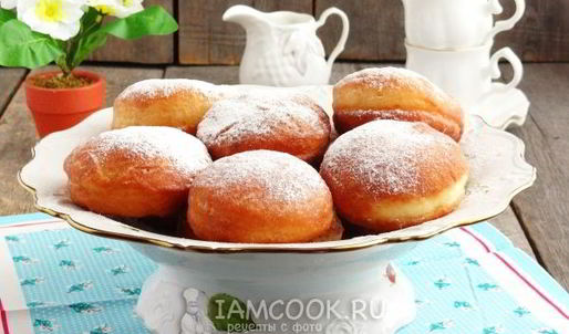 постные пончики