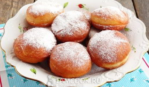 постные пончики