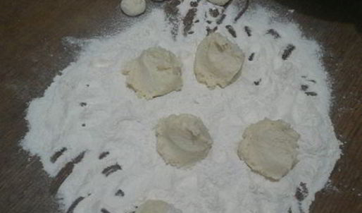 румынские творожные пончики папанаши