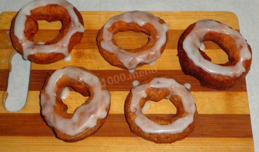 шоколадные пончики