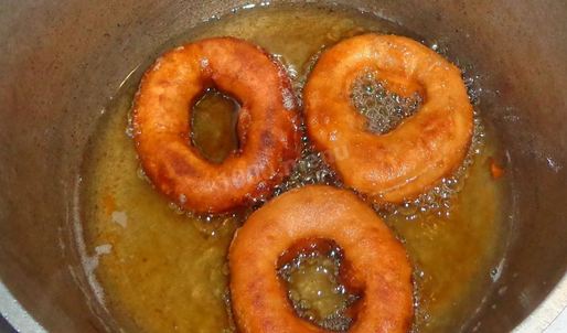 шоколадные пончики