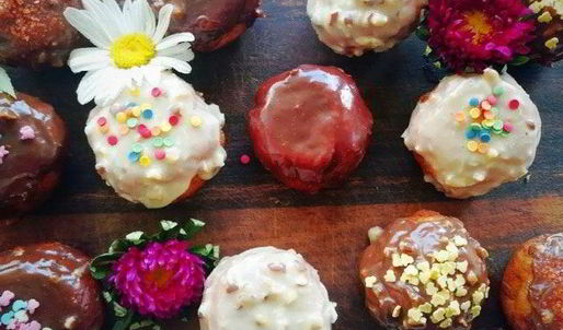 творожные пончики из детства