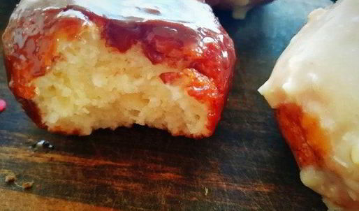 творожные пончики из детства