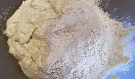 творожные пончики из детства