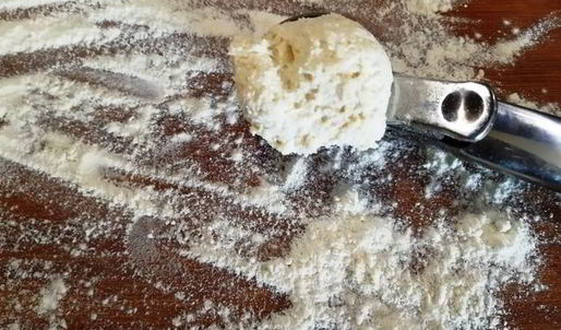 творожные пончики из детства