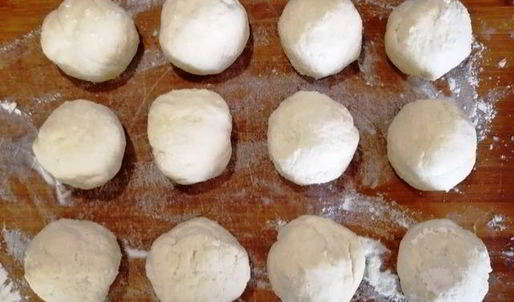 творожные пончики из детства