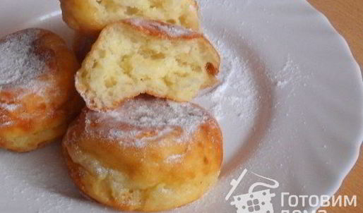 творожные пончики по госту