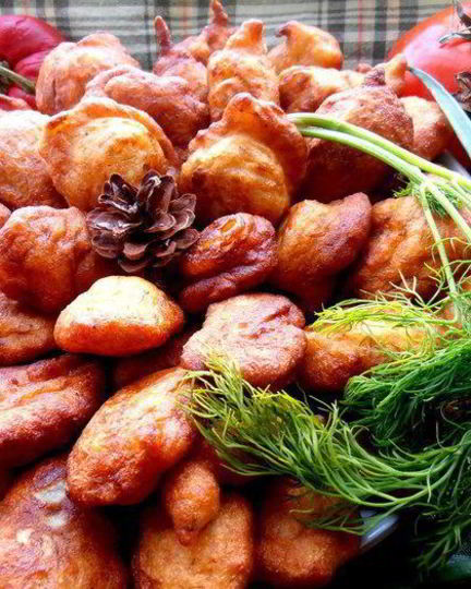 Рецепт заварных картофельных пончиков