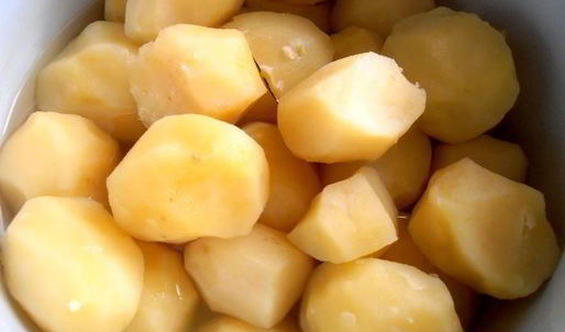 заварные картофельные пончики