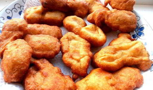 заварные картофельные пончики