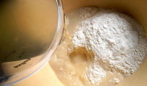 заварные картофельные пончики