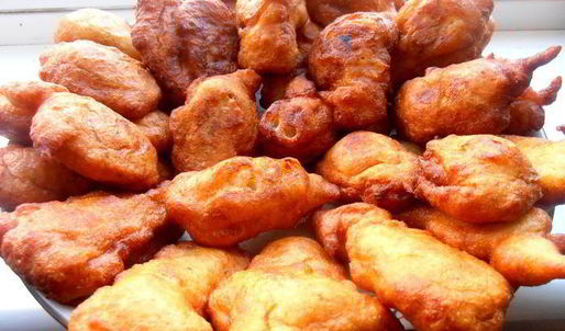 заварные картофельные пончики