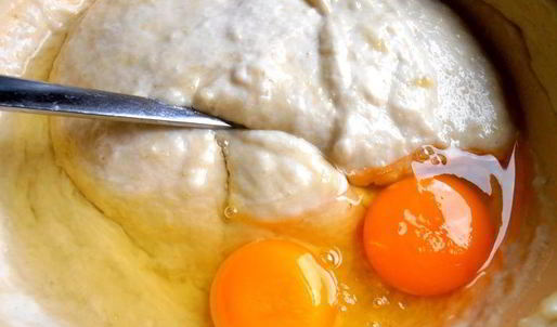 заварные картофельные пончики