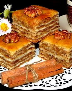 Постная пахлава