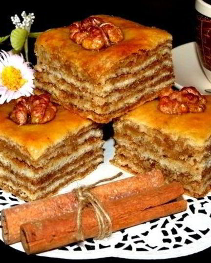 Рецепт постной пахлавы