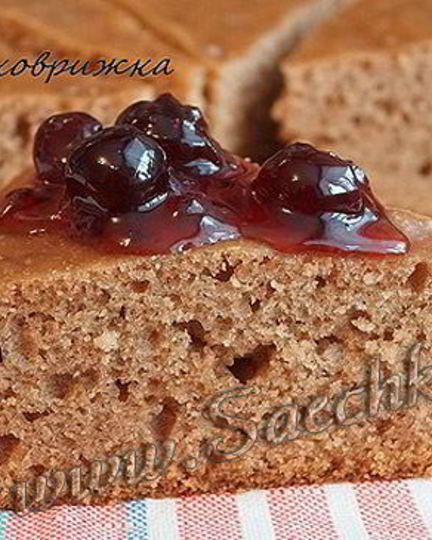 Рецепт чайной коврижки постной