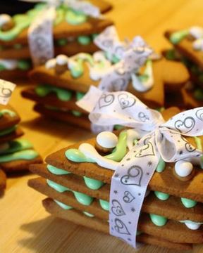 Имбирные пряники с кленовым сиропом