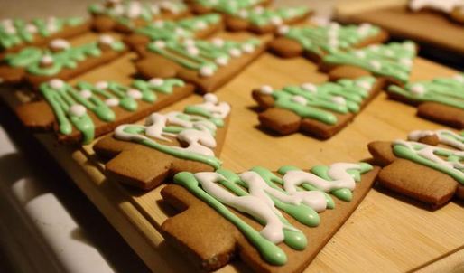 имбирные пряники с кленовым сиропом