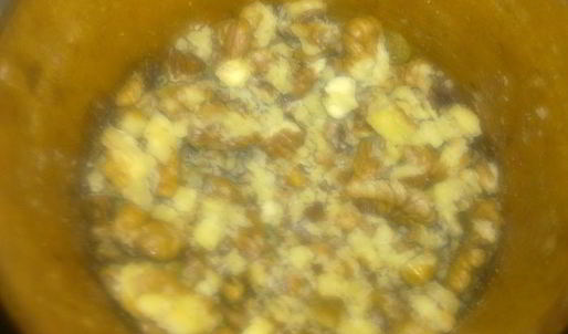 коврижка браунис с грецкими орехами