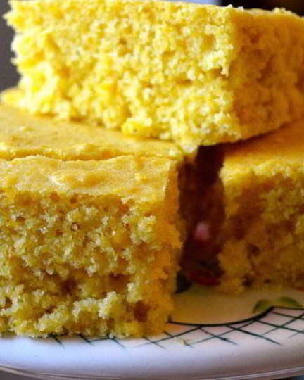 Рецепт кукурузная коврижка