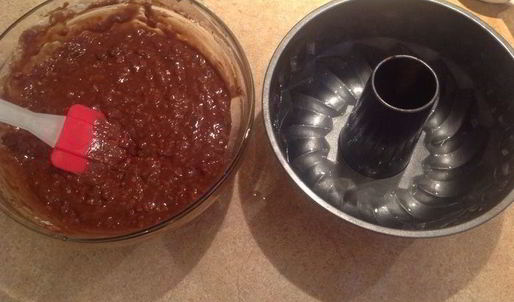 постная коврижка с миндалем, изюмом и черносливом