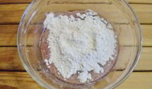 постная коврижка с вареньем