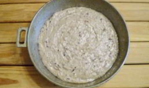 постная коврижка с вареньем