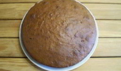 постная коврижка с вареньем