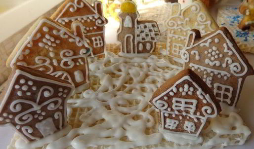 пряничная рождественская деревня