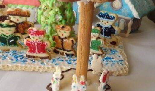 пряничная рождественская деревня