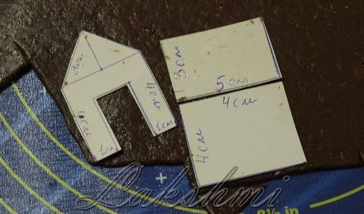 пряничные домики на чашки