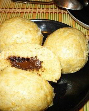 Пряники с шоколадной начинкой на пару из мультиварки