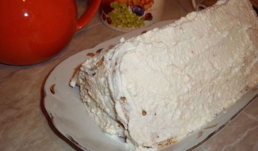 творожно-пряничный домик