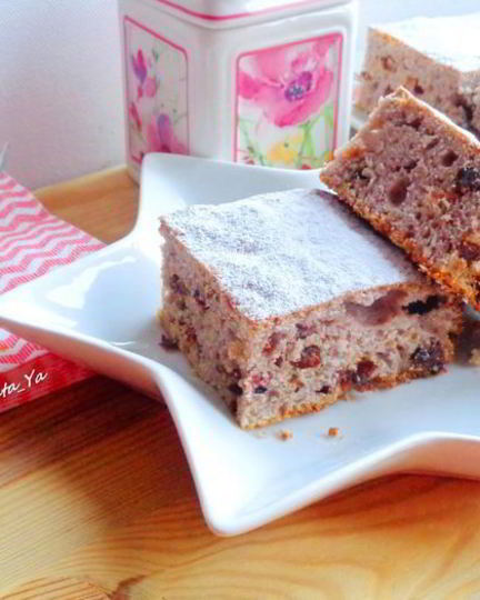 Рецепт ягодной коврижки