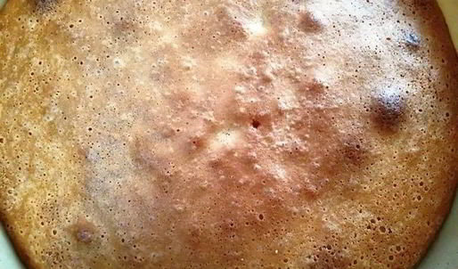 классическая шарлотка с яблоками и нектаринами