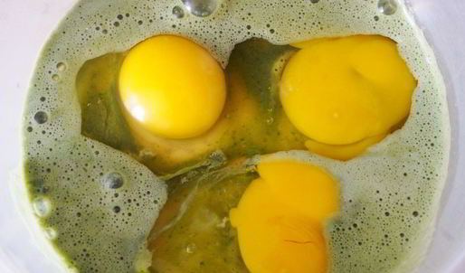 мятная шарлотка