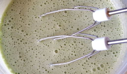 мятная шарлотка