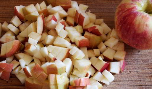 мятная шарлотка