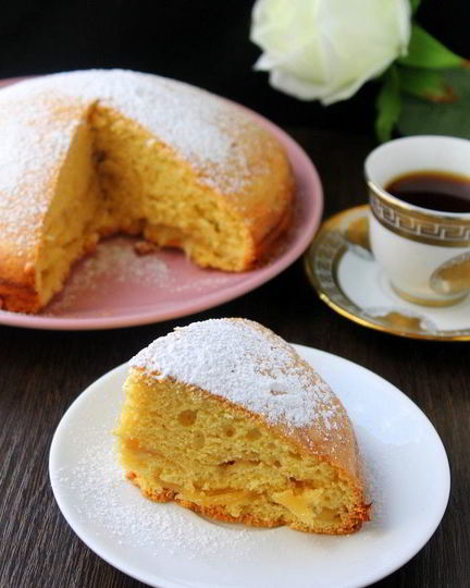 Рецепт пирога карамельная шарлотка